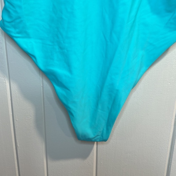 Aerie “Vacay All Day” Swimsuit Tiffany Blue - Picture 3 of 9